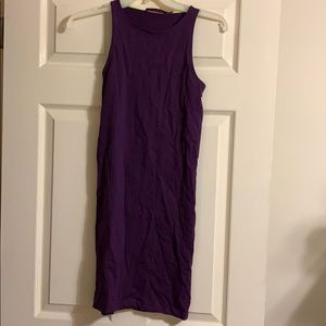 Purple dress